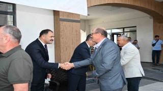 Demircide geleneksel bayramlaşma programına yoğun katılım