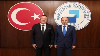 Denizli OSB Yönetimi, Rektör Mahmud Güngöre ziyaret etti