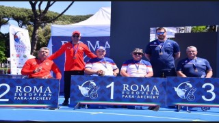 Denizlili milli sporcu Romada iki gümüş madalya kazandı