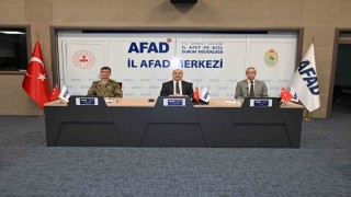 Denizlinin afetlere karşı hazırlıkları gözden geçirildi