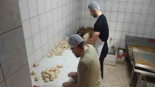 Devrekin asırlık simit fırınında bayram mesaisi
