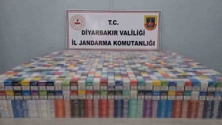 Diyarbakırda 40 bin paket kaçak sigara ele geçirildi