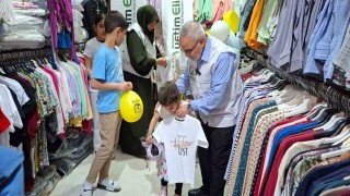 Diyarbakırda yetim çocuklara bayramlık hediyesi