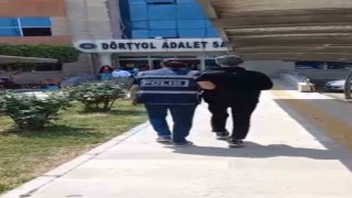 Dörtyolda 12 yıl 10 ay hapis cezasıyla aranan şahıs  yakalandı