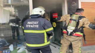 Dörtyolda iş yeri yangını