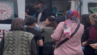 Dumanları gören yaşlı kadın fenalaştı