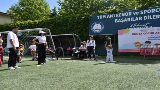 Dünya Çocuk Atletizm Gününde 200 çocuk sporla buluştu