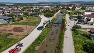 Düzce Belediyesi ile DSİden dere ıslahı işbirliği