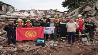Düzce İtfaiyesine Fransadan arama kurtarma desteği