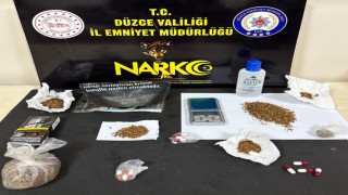 Düzcede uyuşturucu operasyonunda 3 tutuklama