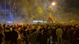 Düzceliler Galatasarayın şampiyonluğunu kutladı