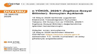 e-YÖKDİL 2026/1 sonuçları açıklandı