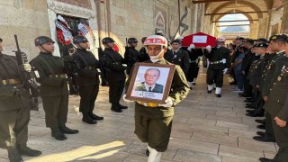 Edirnede Kıbrıs Gazisi Celal Koç son yolculuğuna uğurlandı