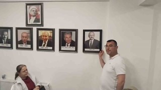 Edirnede partililer CHP il binası önünde toplandı