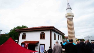 Edirnede tarihi Şeyh Şücaeddin Camii yeniden ibadete açıldı