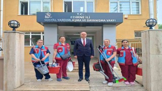 Edirnede vefa hizmetleri yüzleri güldürüyor, gönülleri ısıtıyor