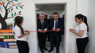 Edremitte eğitime kütüphane desteği