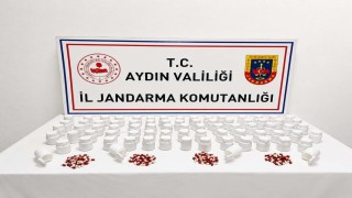 Efelerde 3 bin 939 adet uyuşturucu hap ele geçirildi
