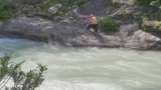 Eğlence Çayına giren genç kayboldu, ekipler seferber oldu
