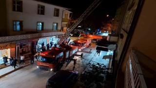 Elazığda baca yangını