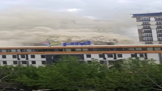 Elazığda çıkan baca yangını korkuttu