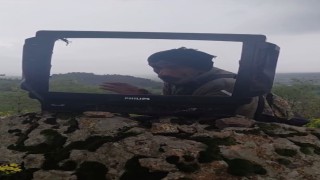 Elazığda çoban, kırık televizyonla hava durumu sunup doluya karşı uyardı