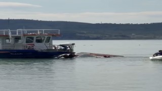 Elazığda deniz bisikleti devrildi: 2 kişi kurtarıldı