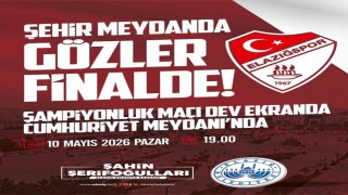 Elazığda dev ekran kurulacak