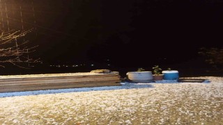 Elazığda dolu etkili oldu