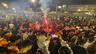 Elazığda Galatasarayın şampiyonluğu kutlandı