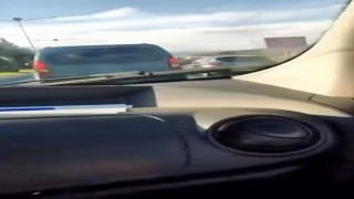 Elazığda makas atan araç kameraya yansıdı