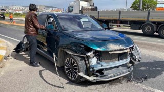 Elazığda trafik kazası: 1 yaralı