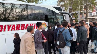 Elazığdan yüzlerce otobüs Bursaya gitti