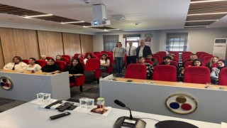Emet MYOdan Emet Bor İşletmesine teknik gezi