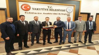 Emre Akoğandan Başkan Uçara ziyaret; Oto sanayi esnafına taziye evi müjdesi