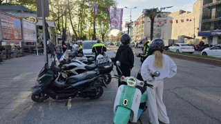 Ereğlide motosiklet denetimi: Trafik ekipleri göz açtırmadı
