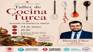 ERÜ Dr. Öğr. Üyesi Ülker, Venezuelada Kayseri mutfağını tanıtacak