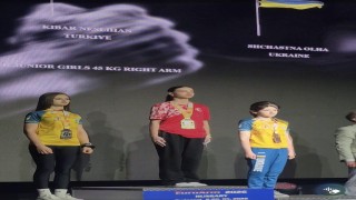 ERVA Sporcusu Avrupa Şampiyonu oldu