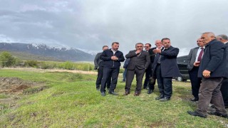 Erzincanda Karakaya köyünde su kaynakları incelendi