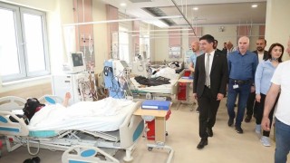 Erzurum Şehir Hastanesinde bayramlaşma