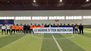 Erzurumda mini dünya kupası etkinliği
