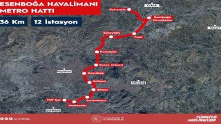 Esenboğa Havalimanı Metrosunun yapım ihalesi 30 Haziranda gerçekleştirilecek