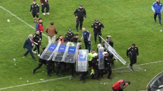 Eskişehirde play-off mücadelesi olaylı bitti