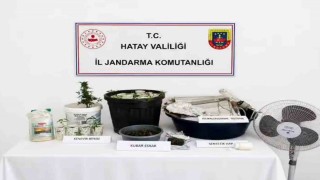 Evine iklimlendirme sistemi kuran uyuşturucu taciri yakayı ele verdi