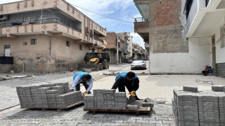 Eyyübiyede yol çalışmaları devam ediyor