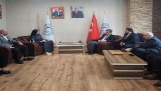 Ferudun Cevahiroğlu, Birleşik Arap Emirlikleri diplomatlarını kabul etti