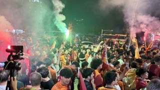 Galatasarayın şampiyonluğu Adanada coşkuyla kutlandı