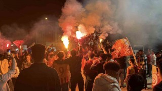 Galatasarayın şampiyonluğu Adıyamanda kutlandı