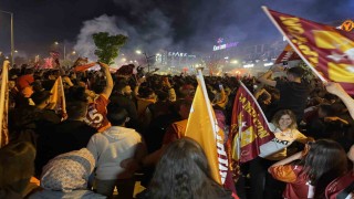 Galatasarayın şampiyonluğu Konyada coşkuyla kutlandı