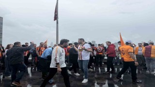 Galatasarayın şampiyonluğu New Yorkta coşkuyla kutlandı